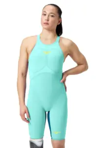 Speedo Fastskin LZR Pure Valor 2.0 Openback Kneeskin - Light Blue