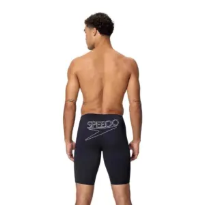 Speedo גברים Endurance+ לוגו Jammer שחור
