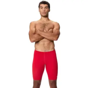 Speedo Men's Endurance+ Logo Jammer - Red