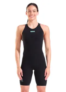Arena Powerskin Air3 Closedback Kneesuit - Black / Teal