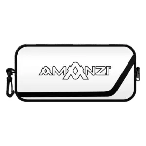 AMANZI Dominate Pearl Mirror Goggles – Clear / White