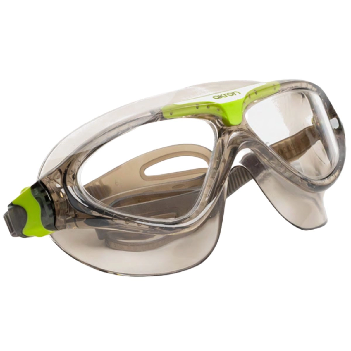 Akron Shark Junior Goggles - Smoke / Flou Green