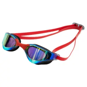 Akron Orca Mirrored Goggles - Red