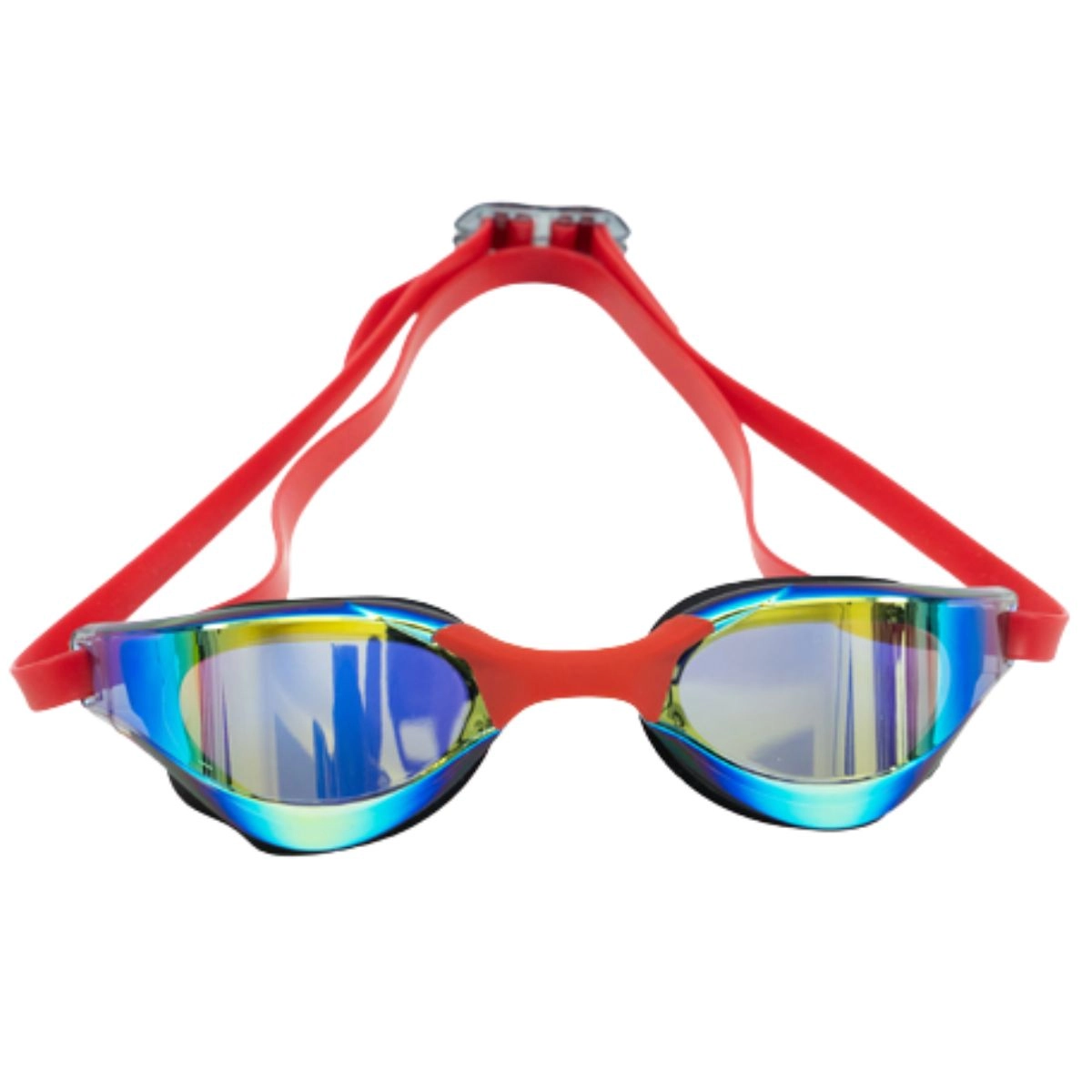 Akron Orca Mirrored Goggles - Red
