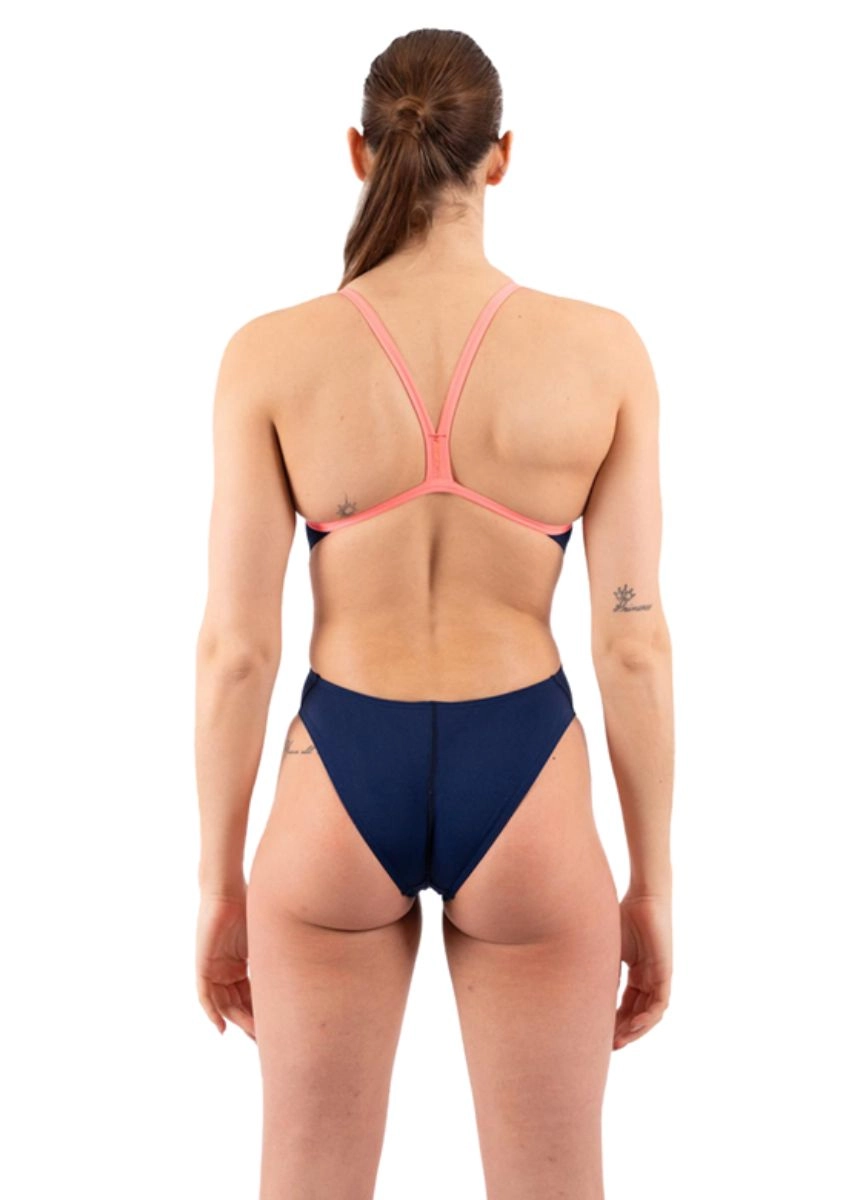 Akron Vittoria ThinFit Swimsuit - Navy / Pink