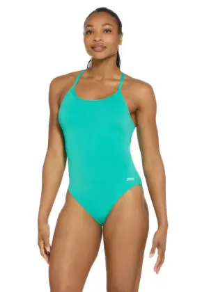 Zoggs Women's Sprintback Swimsuit - Mint