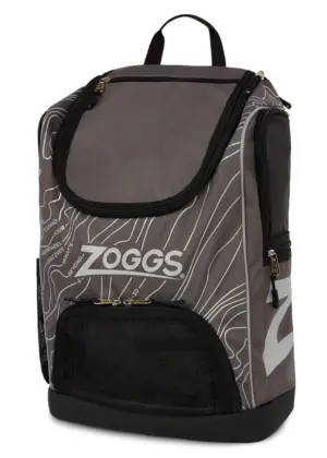 Zoggs Planet Backpack 33L - Grey / Black