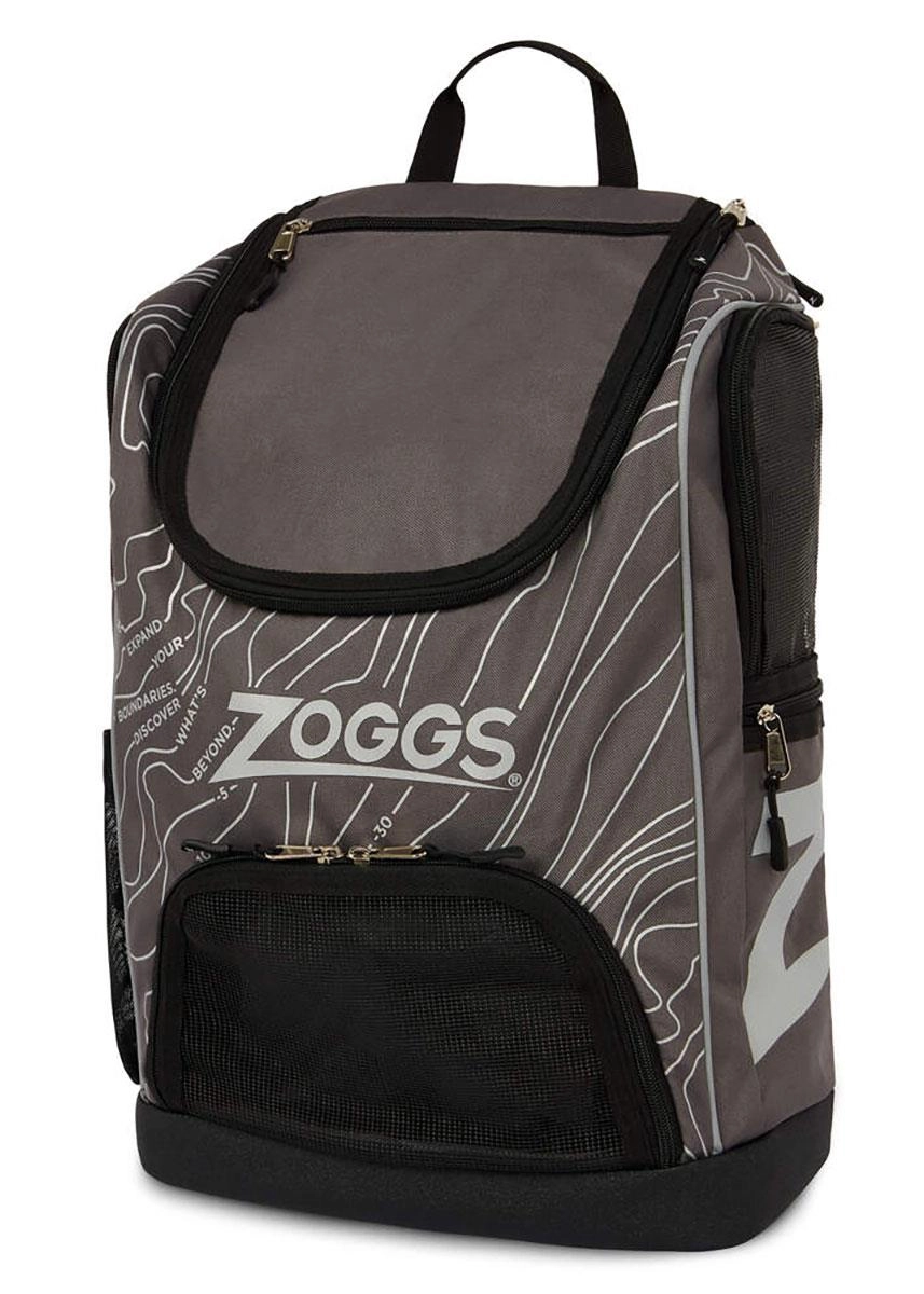 Zoggs Planet Backpack 33L - Grey / Black