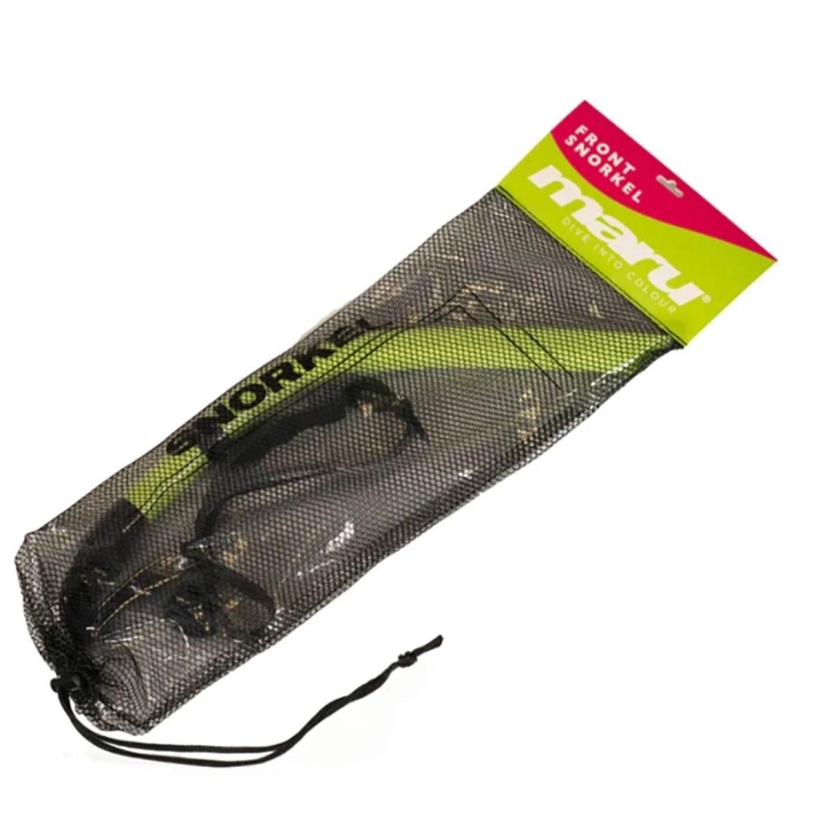 Maru Front Snorkel - Green/Black - Image 2