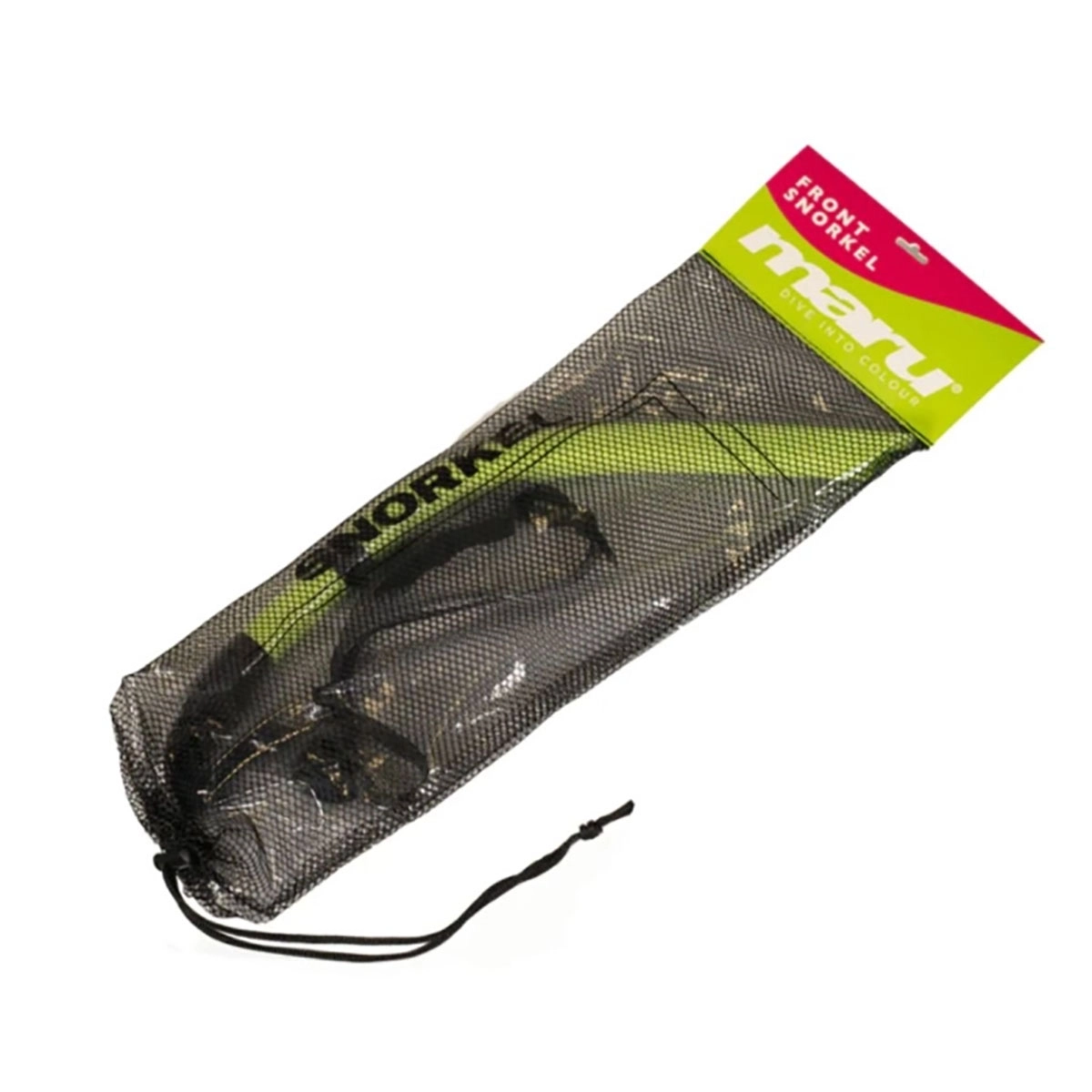 Maru Front Snorkel - Pink/Black - Image 2