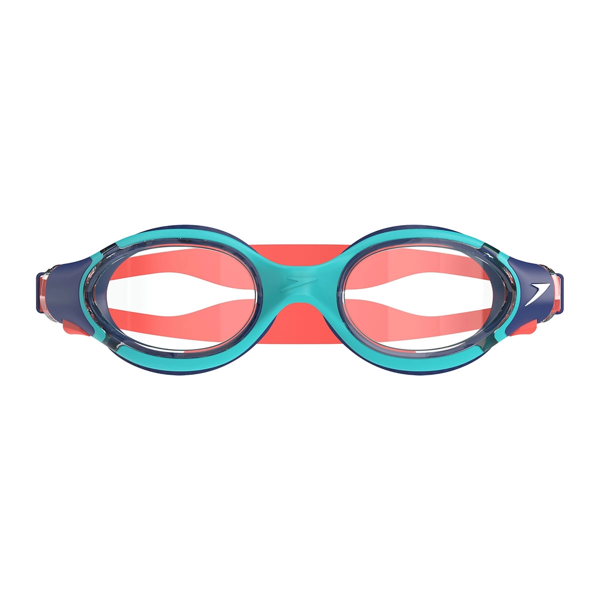 Speedo Junior Biofuse 2.0 Goggles - Dark Blue / Light Blue - Image 2