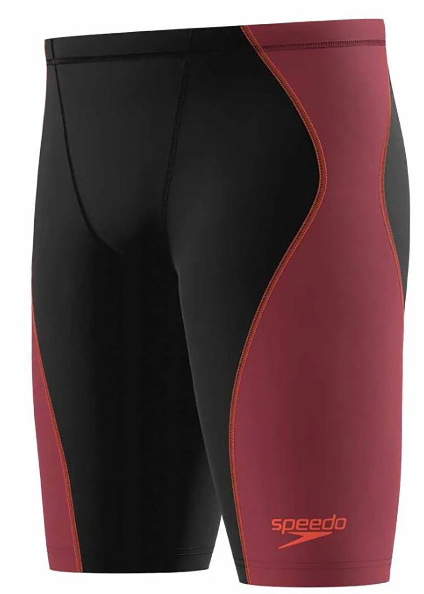 Speedo Fastskin HyperSpark Solid Jammer - Black / Red - Image 3