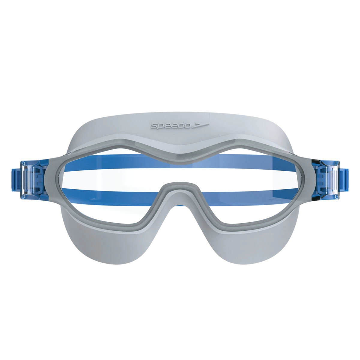 Speedo Hydrosity Mask - Grey / Clear - Image 3