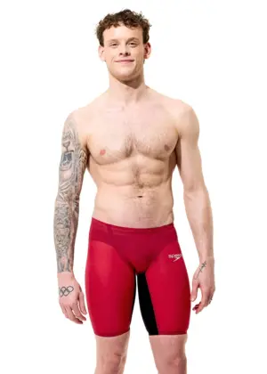 Speedo Fastskin LZR Pure Valor 2.0 Jammer - Red / Black