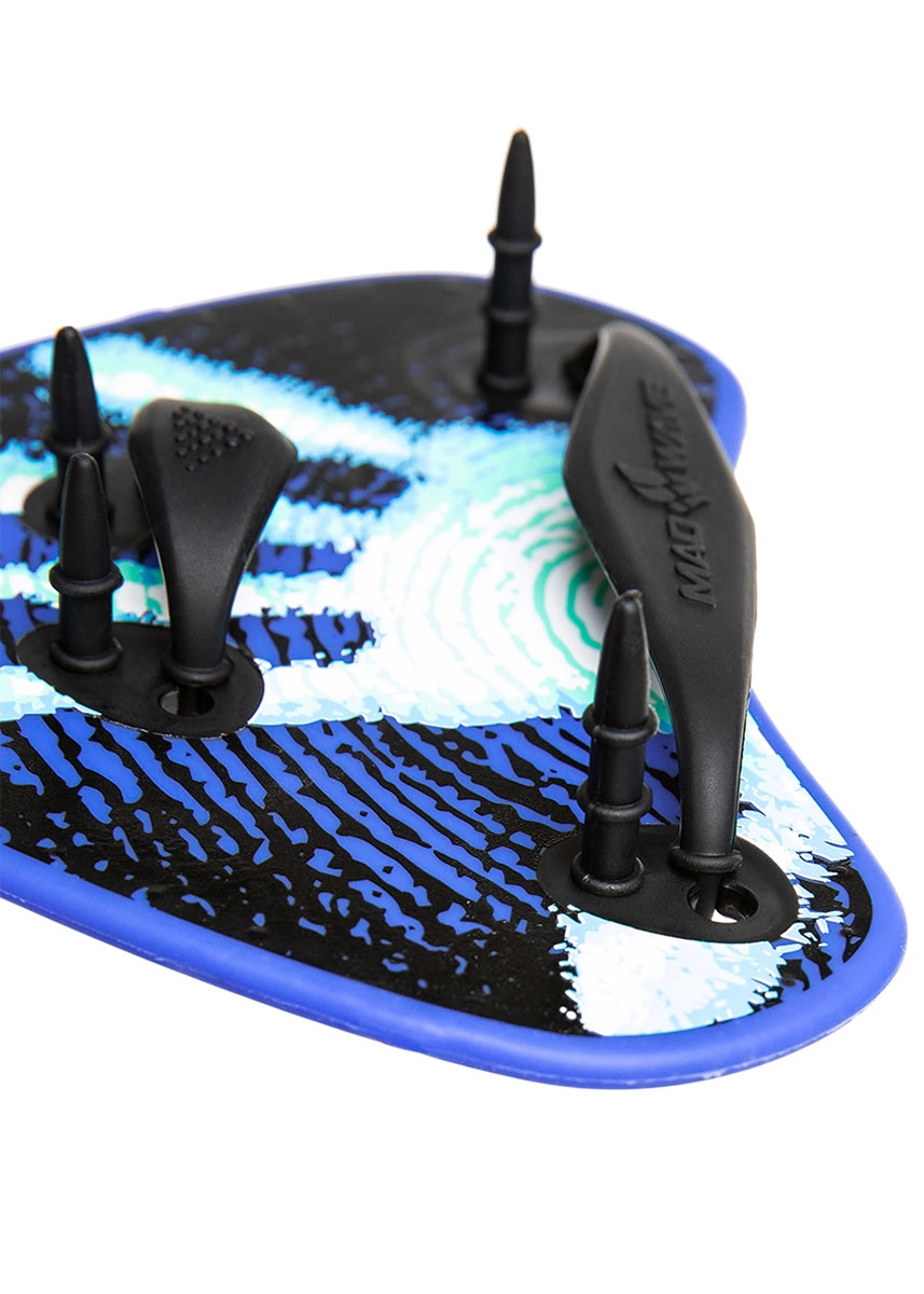 Mad Wave Finger Fun II Paddles - Blue - Image 2