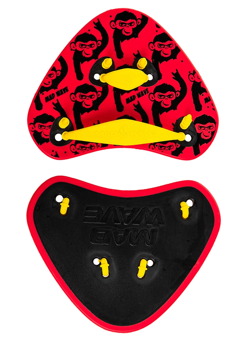 Mad Wave Finger Fun II Paddles - Red