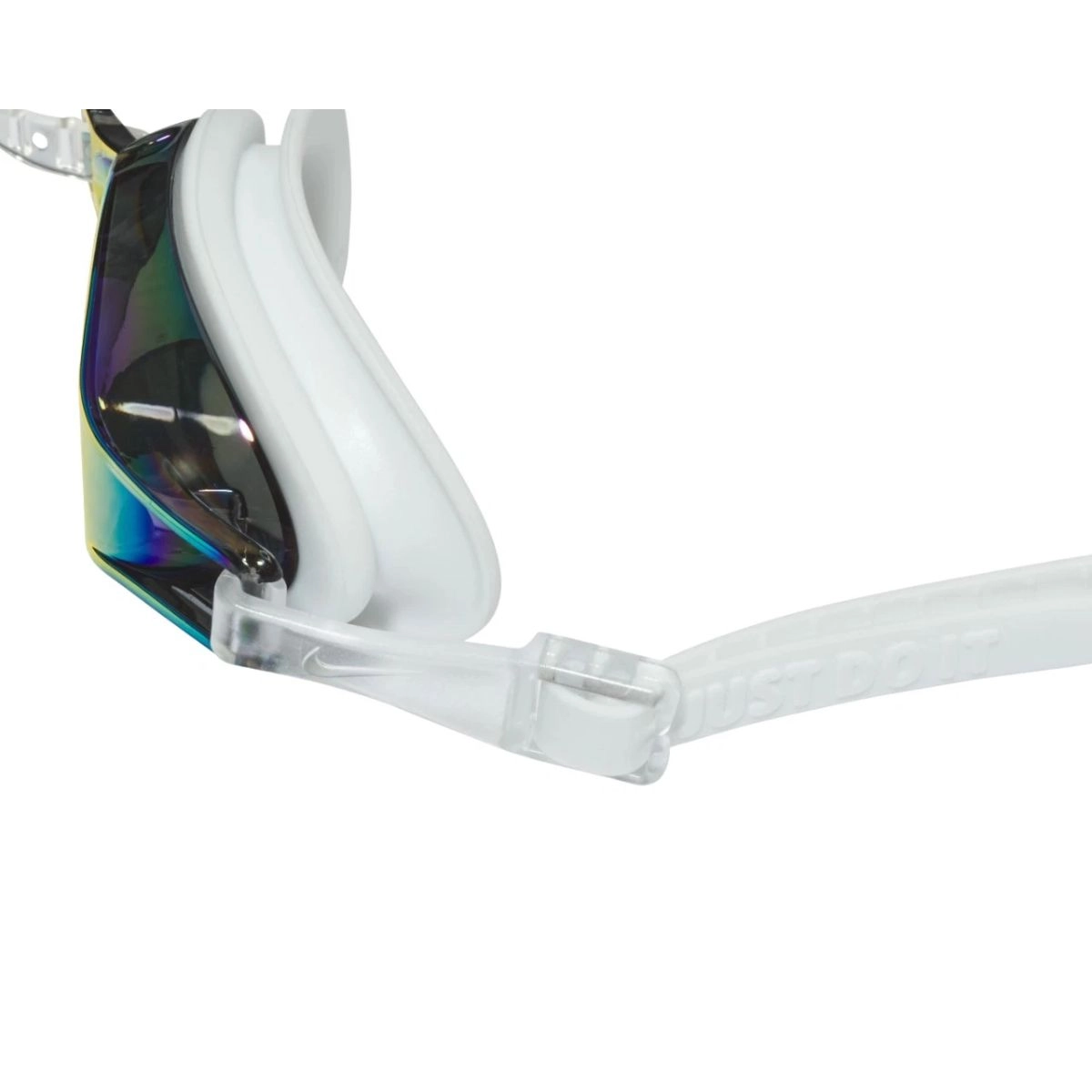 Nike Chrome Mirrored Goggle - White / Black - Image 2