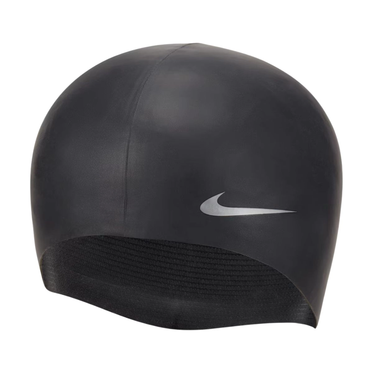Nike Youth Solid Silicone Swim Cap - Black