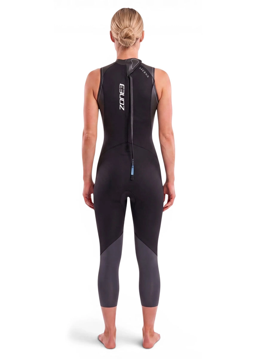 Zone3 Women's Ascend Sleeveless Wetsuit - Black / Grey - Image 3