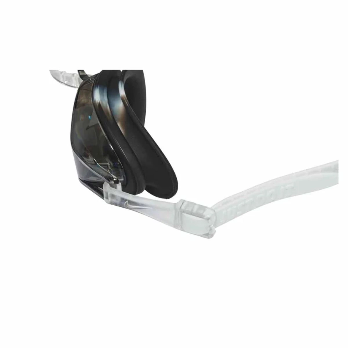 Nike Youth Chrome Mirrored Swim Goggles - White / Black - Image 2