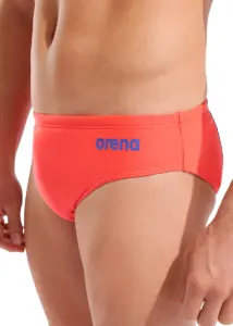 Arena Hyperflow Solid 7 cm Briefs - Sunset / Neon Blue