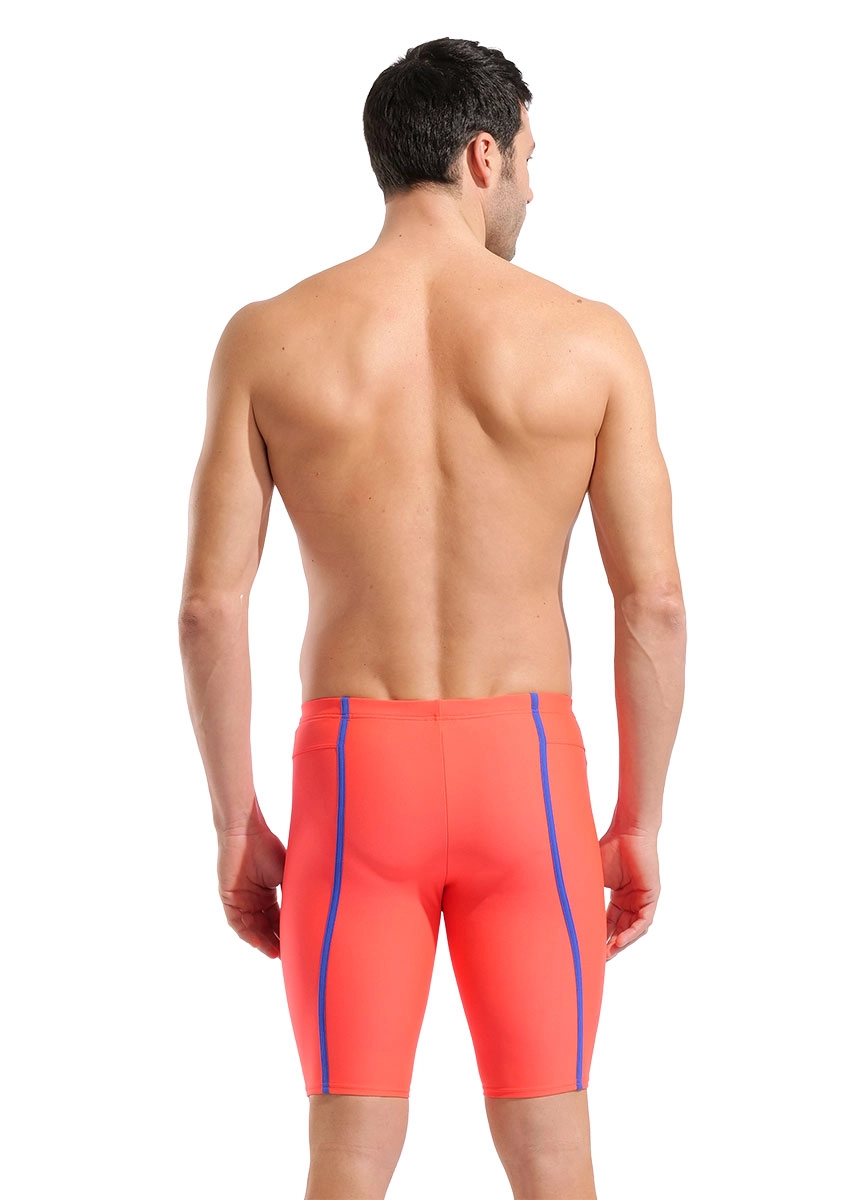 Arena Hyperflow Solid Jammer - Sunset / Neon Blue - Image 4