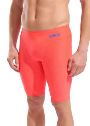 Arena Hyperflow Solid Jammer - Sunset / Neon Blue