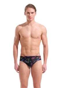 Arena Flamingo 7 cm Briefs - Black / Multi