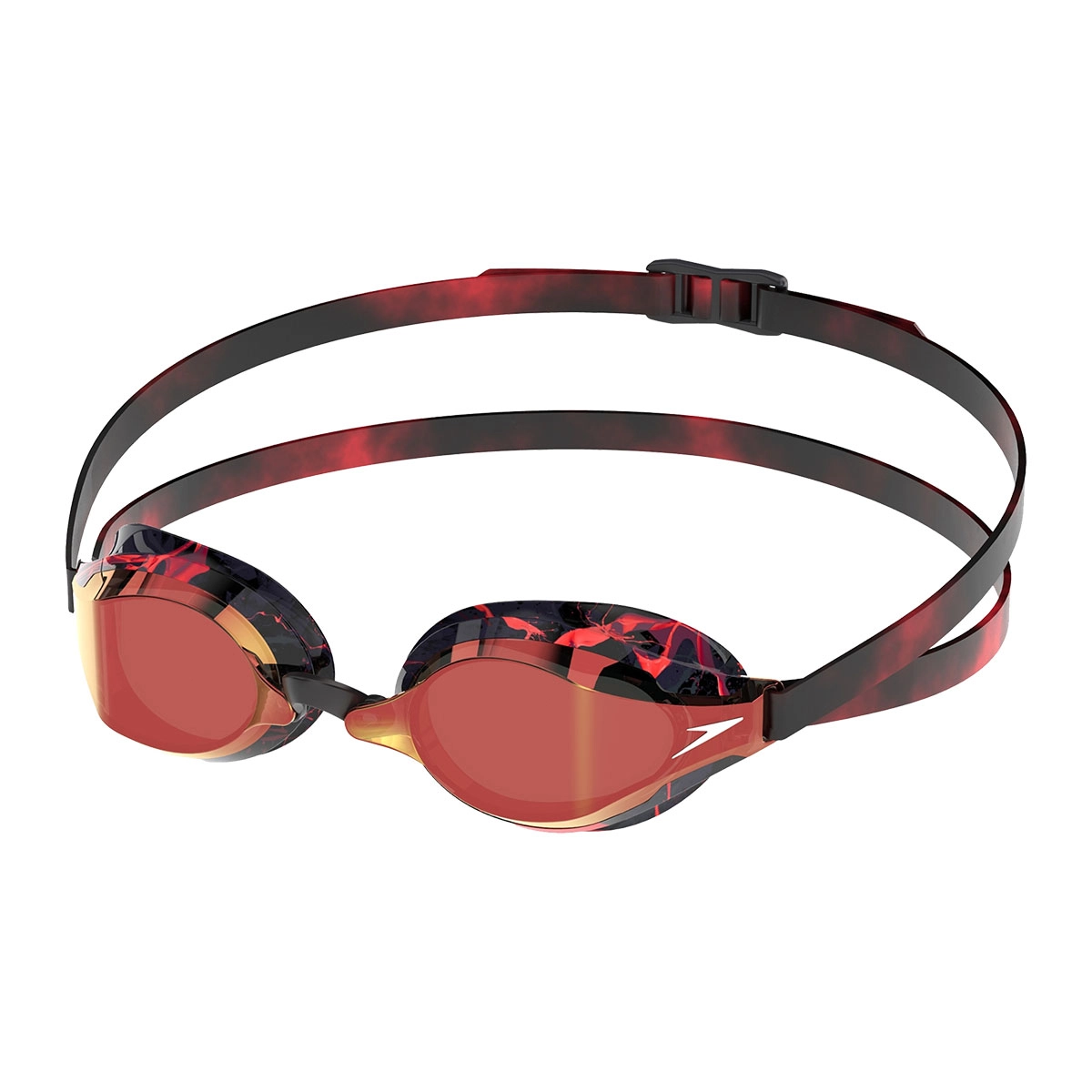 Speedo Fastskin Limited Edition Mirrored Speedsocket 2 Goggles - Black / Dark Red