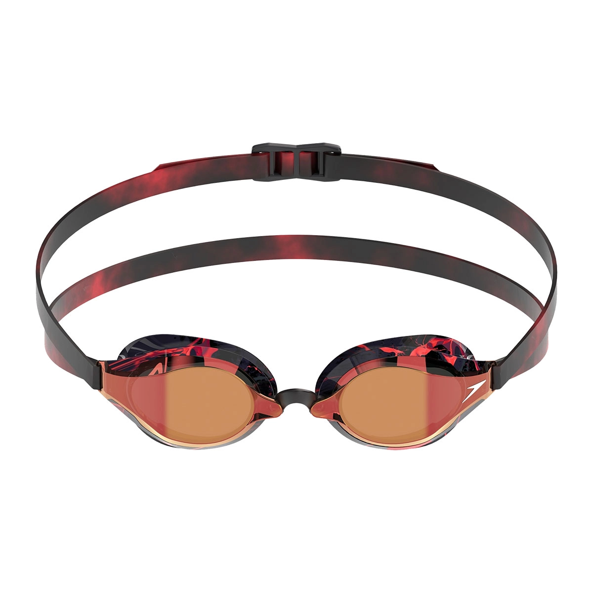 Speedo Fastskin Limited Edition Mirrored Speedsocket 2 Goggles - Black / Dark Red - Image 2