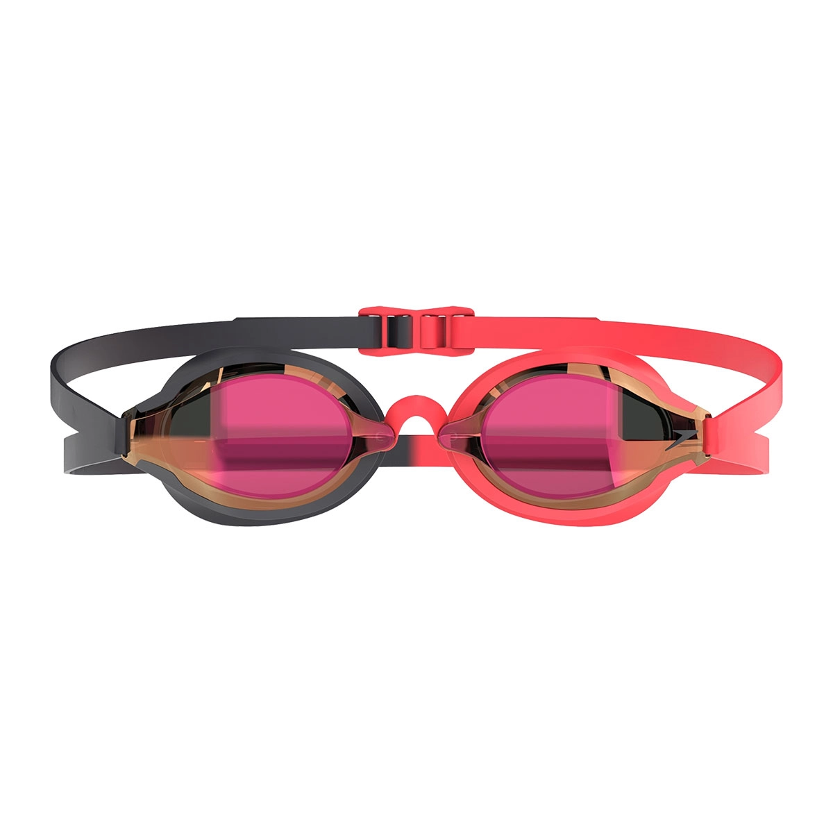 Speedo Fastskin Speedsocket 2 Mirrored Goggles - Black / Light Red - Image 3