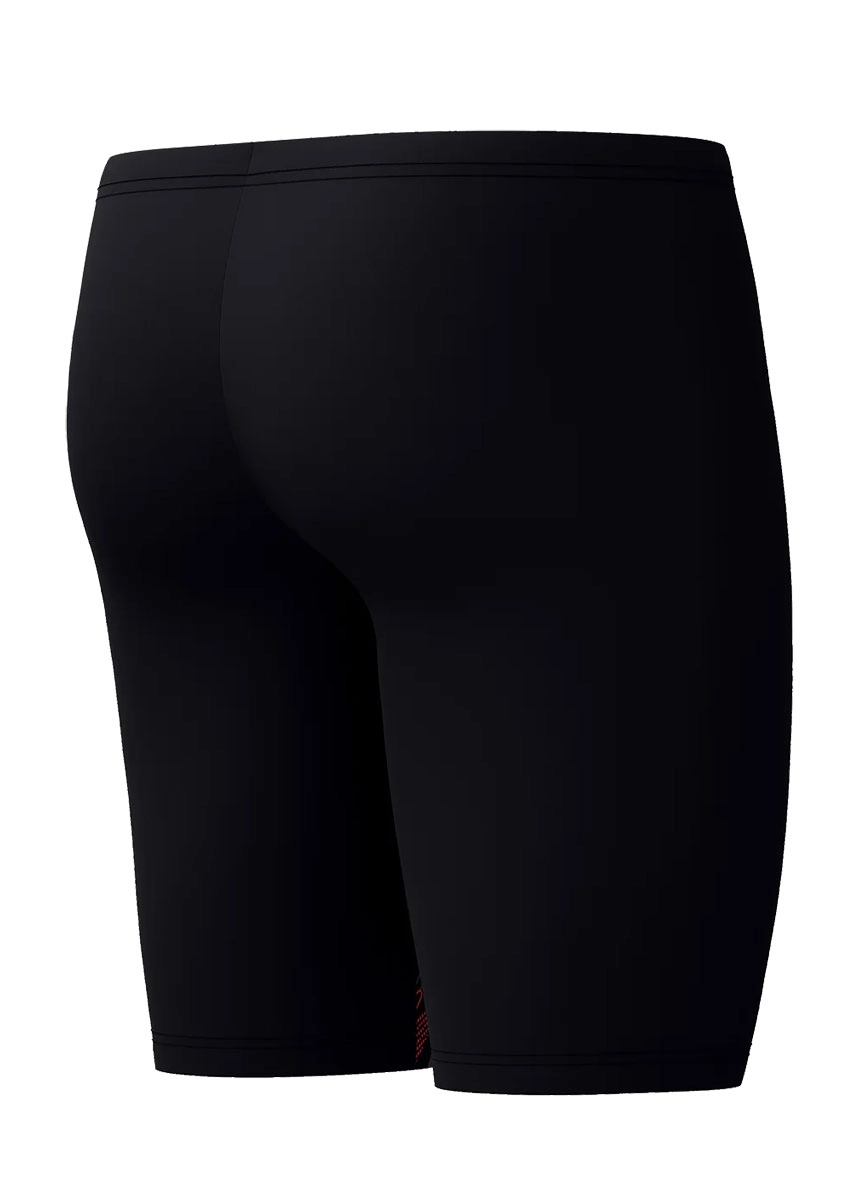 Speedo Medley Logo Jammer - Black / Red - Image 2