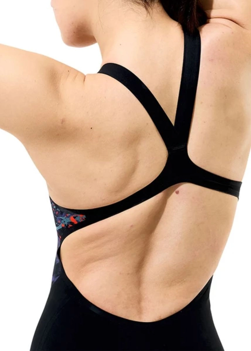 Speedo Fastskin LZR Pure Valor 2.0 Openback Kneeskin - Black / Red - Image 3
