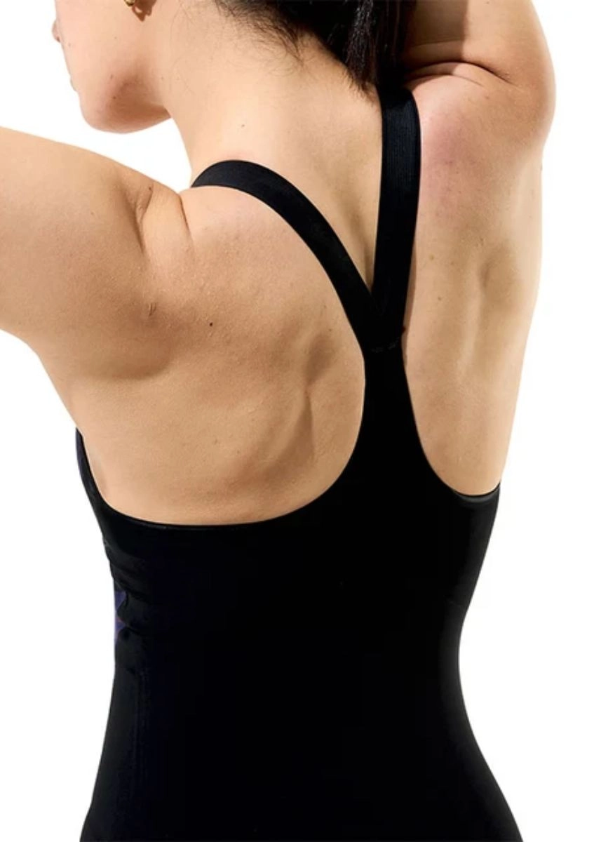 Speedo Fastskin LZR Pure Valor 2.0 Closedback Kneeskin - Black / Red - Image 3