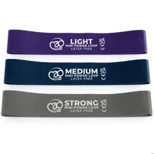 Fitness Mad Latex Free Mini Power Loops - Set of 3