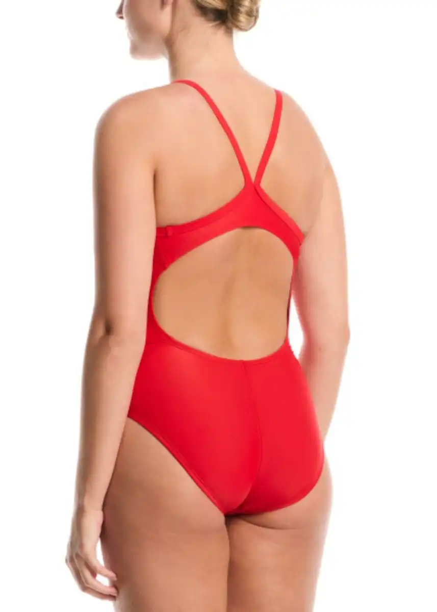 Nike Racerback One Piece Swimsuit - University Red