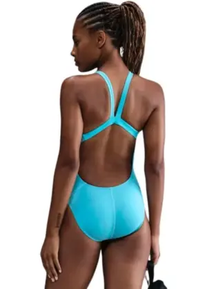 Nike Women’s Performance Hydrastrong Solids Fastback Swimsuit – Energy