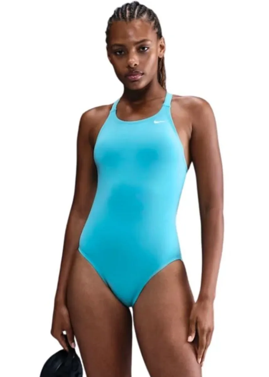 Nike Women's Performance Hydrastrong Solids Fastback Swimsuit - Energy - Image 4