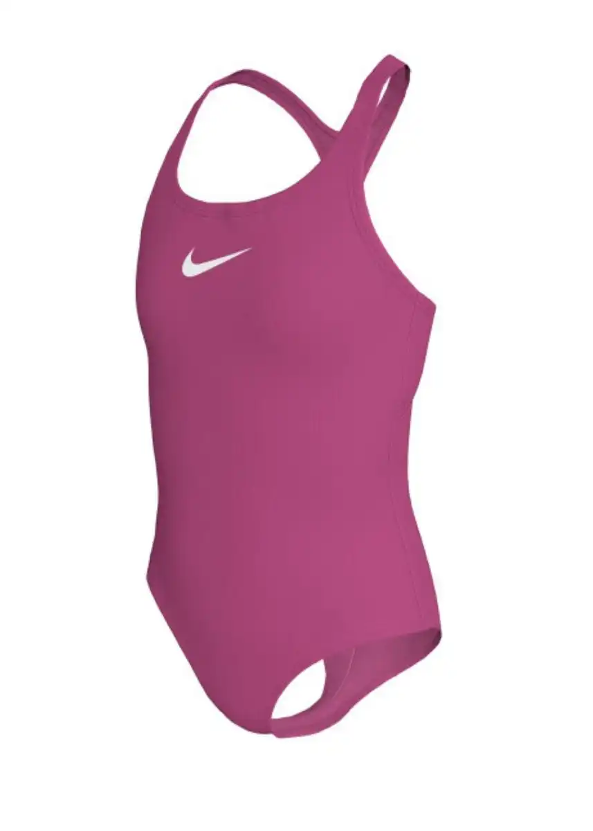 Nike Essential Girls Racerback Swimsuit - Desert Pink - Image 3