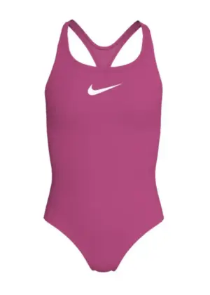 Nike Essential Girls Racerback Swimsuit - Desert Pink