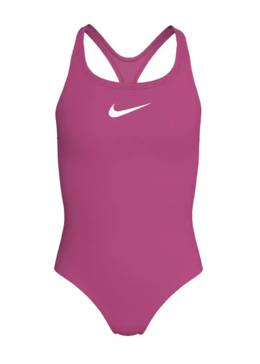Nike Essential Girls Racerback Swimsuit - Desert Pink