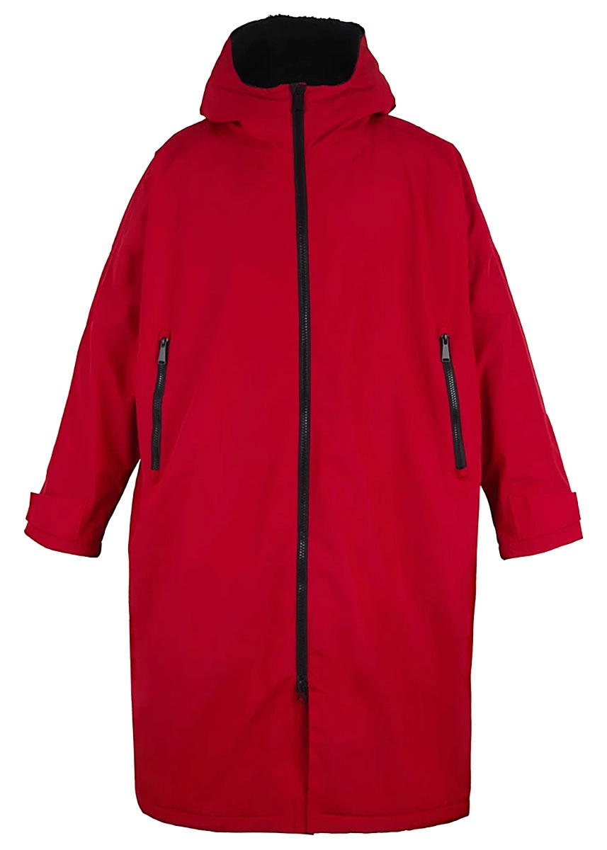 Regatta Pro Unisex Changing Robe - Classic Red / Black - Image 2