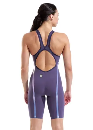 Arena Powerskin Veloce Limited Edition Open Back Kneesuit – Midnight Blue