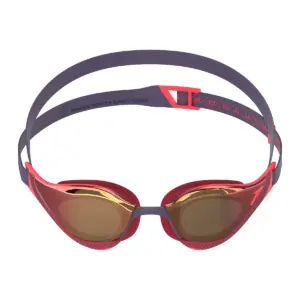 Speedo Fastskin Pure Focus Mirrored Goggles – Black / Red