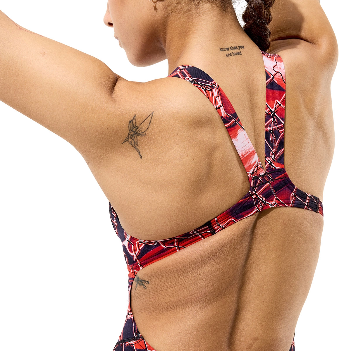 Speedo Fastskin LZR Hyperpro Printed Kneesuit - Black / Multi - Image 8