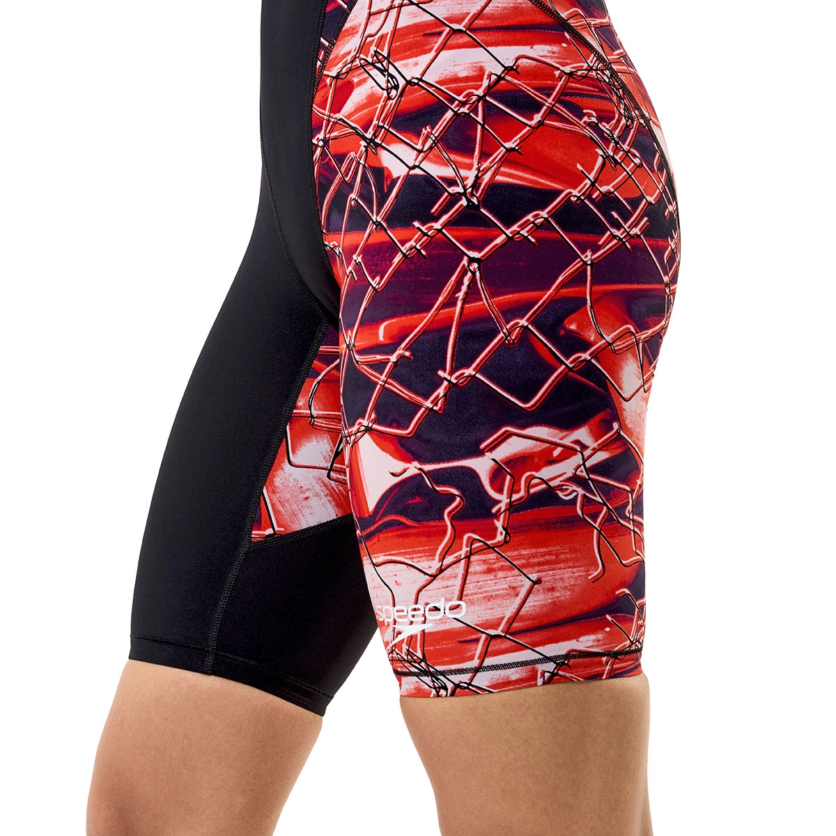 Speedo Fastskin LZR Hyperpro Printed Kneesuit - Black / Multi - Image 4