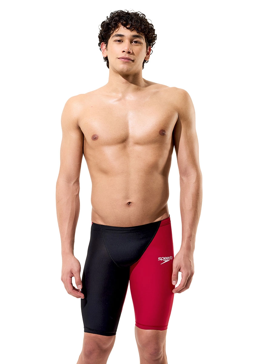 speedo FASTSKIN 水着 黒/赤 Speedo Fastskin LZRハイパープロソリッド Jammer - 黒／赤