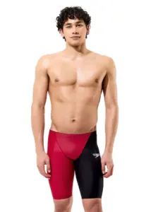 Speedo Fastskin LZR Hyperpro Solid Jammer - Red / Black