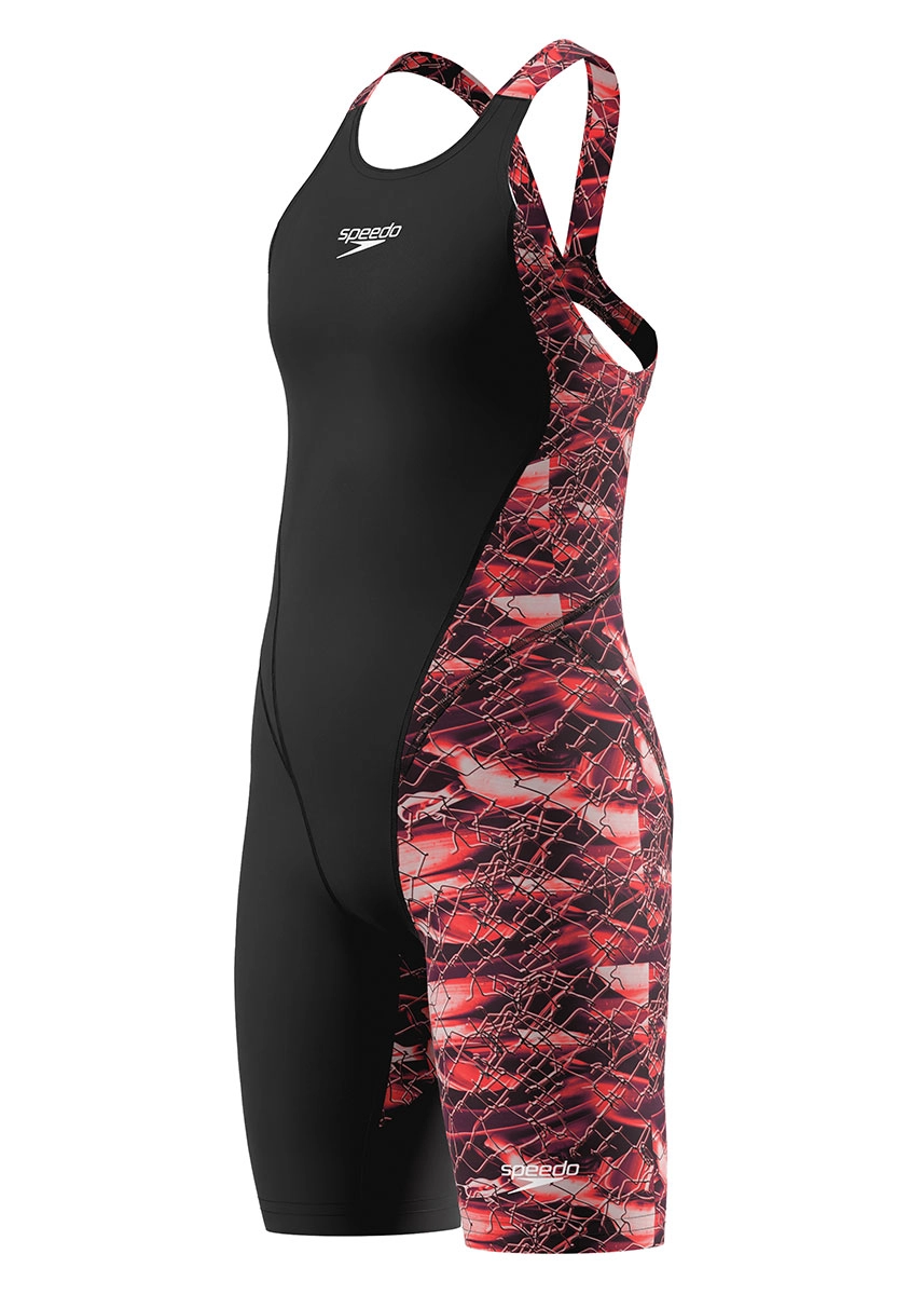 Speedo Junior Fastskin LZR Hyperpro Kneesuit - Black / Multi - Image 7