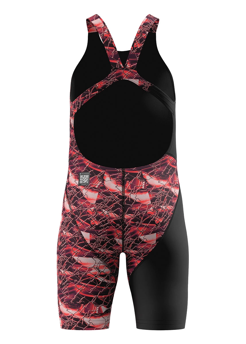 Speedo Junior Fastskin LZR Hyperpro Kneesuit - Black / Multi